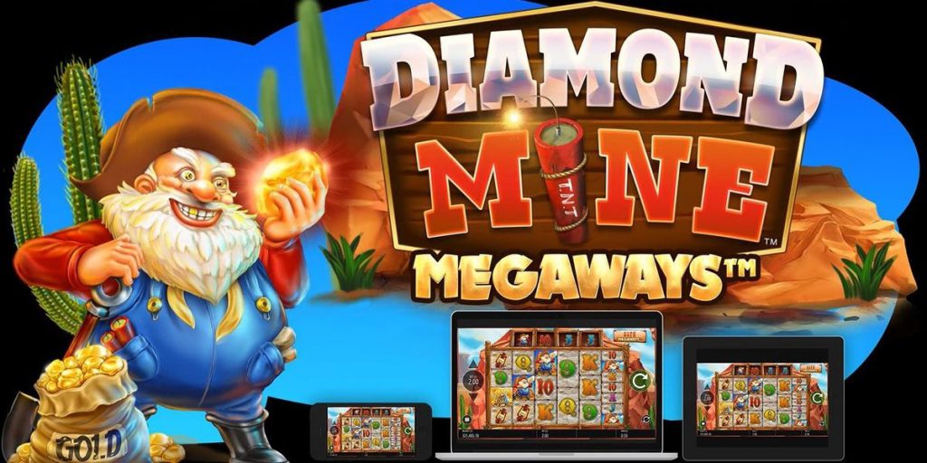 เกมสล็อตชื่อดัง Diamond Mine เล่นง่าย แจกโบนัสบ่อย